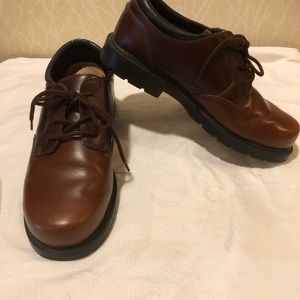 Hush Puppies Brown Leather Shoes
